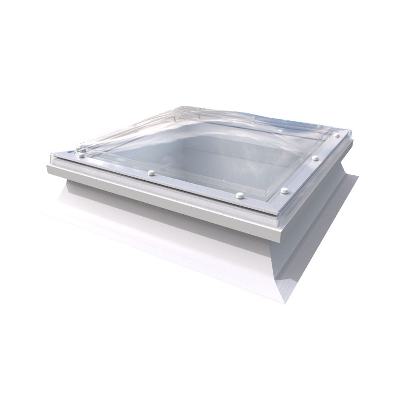 Opening Polycarbonate Rooflight with Kerb 900mm x 900mm