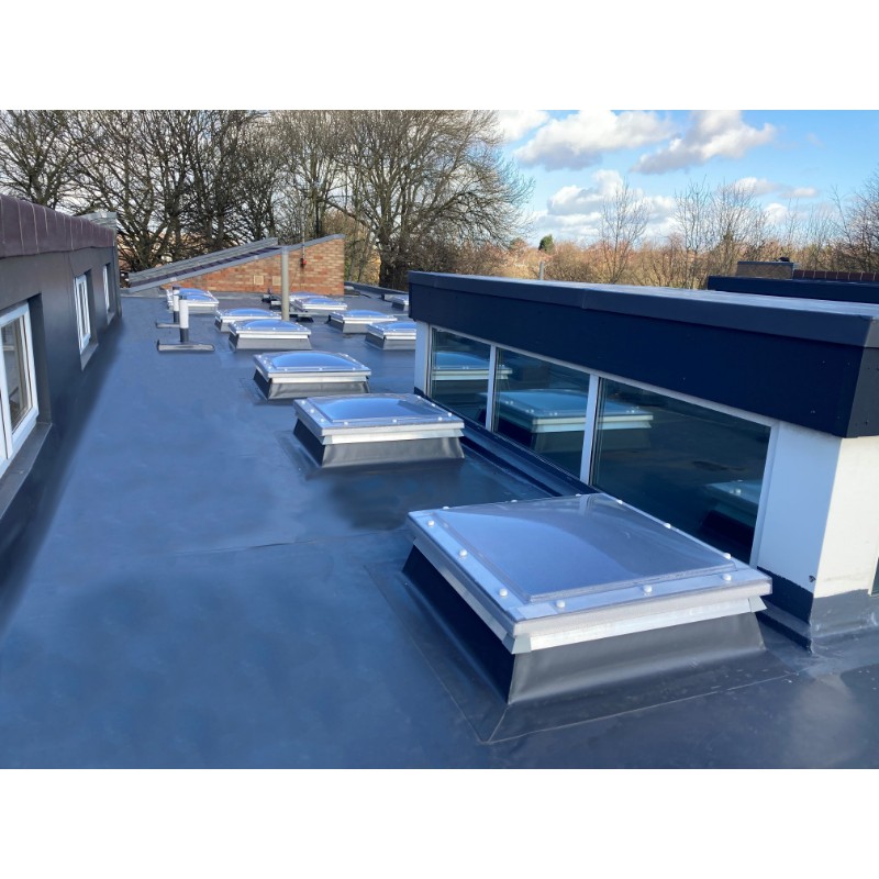 Opening Polycarbonate Rooflight with Kerb 120