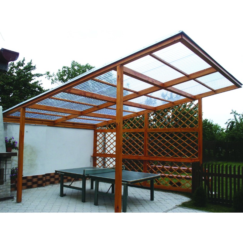 3 Inch Corrugated PVC Roof Sheet Heavy Duty